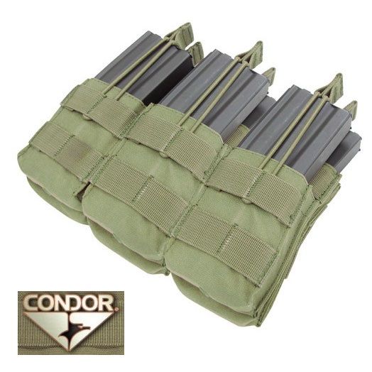 Condor Triplo Stacker Portacaricatore M4 verde oliva (MA44)